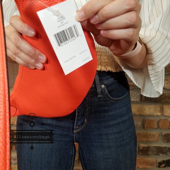 Kate Spade LEILA BELT Bag Coral Buds FANNY Belt - Picture 12 of 12